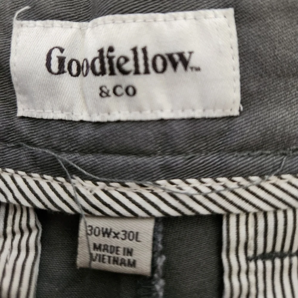 Goodfellow Grey Hennepin Chino Pants